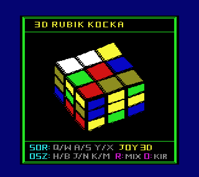 Rubik3d extra